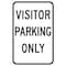 Brady Parking Sign, 18"H, 12"W, Fiberglass, 75227 75227 - alternate 1